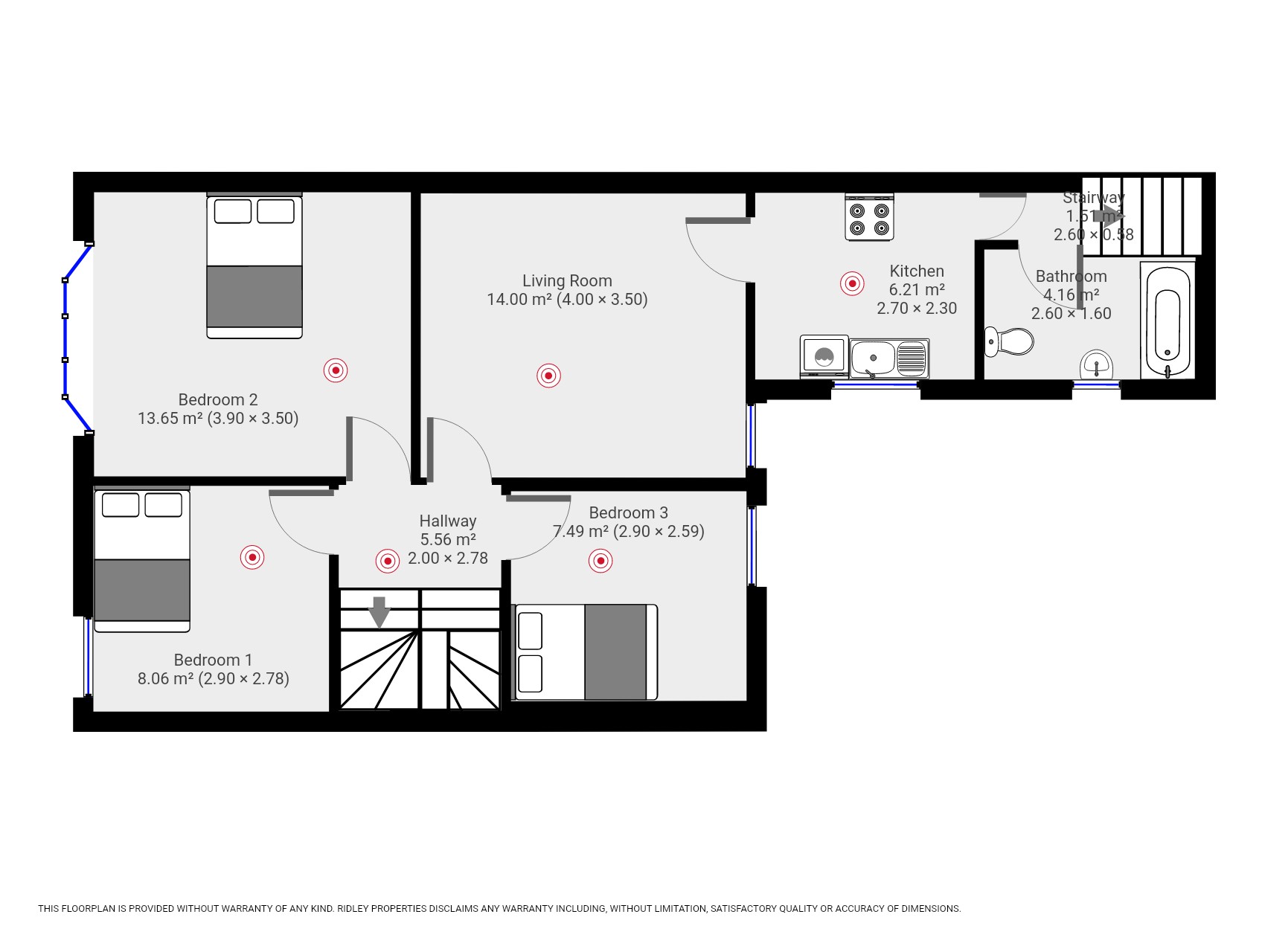 158 sackville road   1st floor